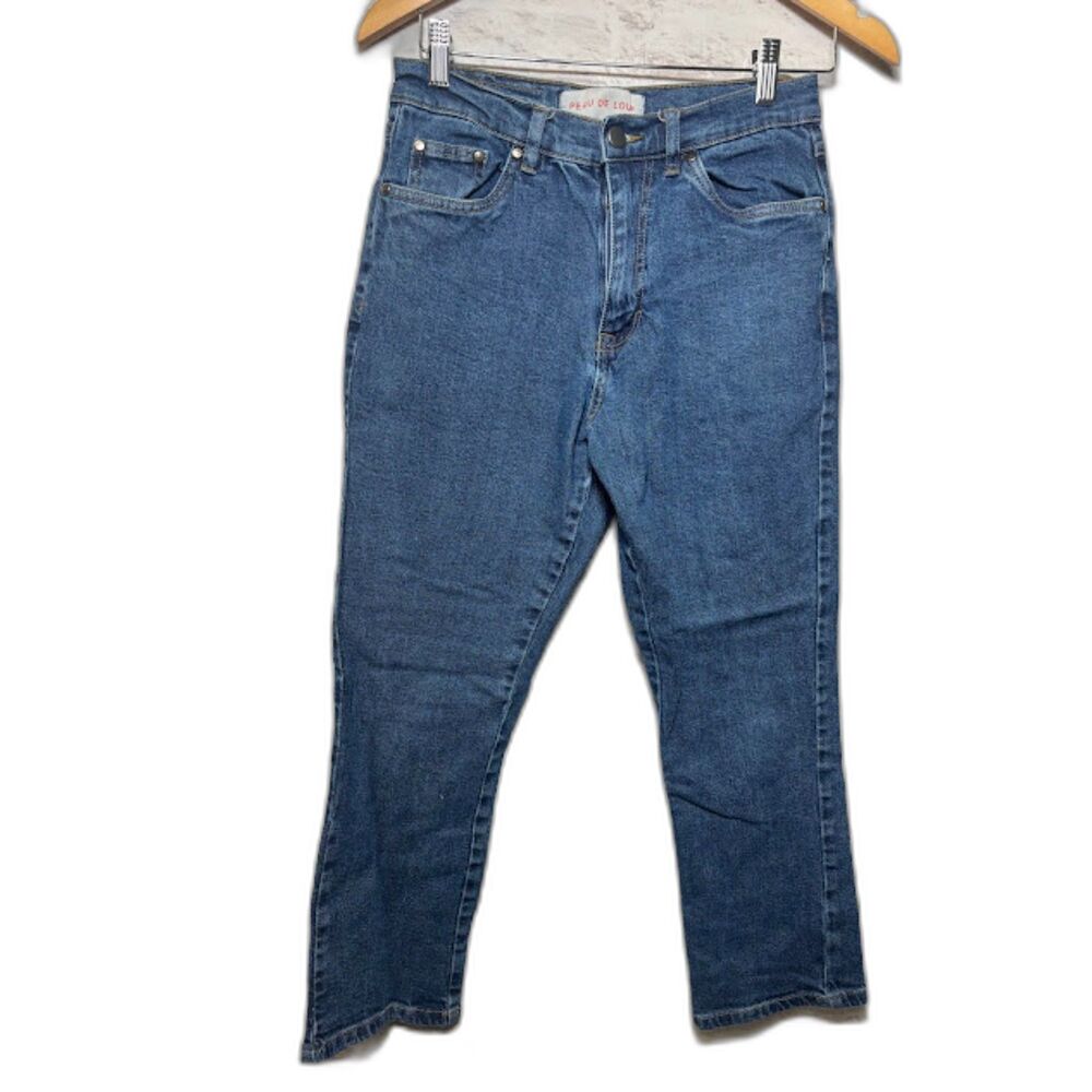 Peau De Loup Jeans Size 4- waist 30 Denim Unisex Androgynous gender neutral